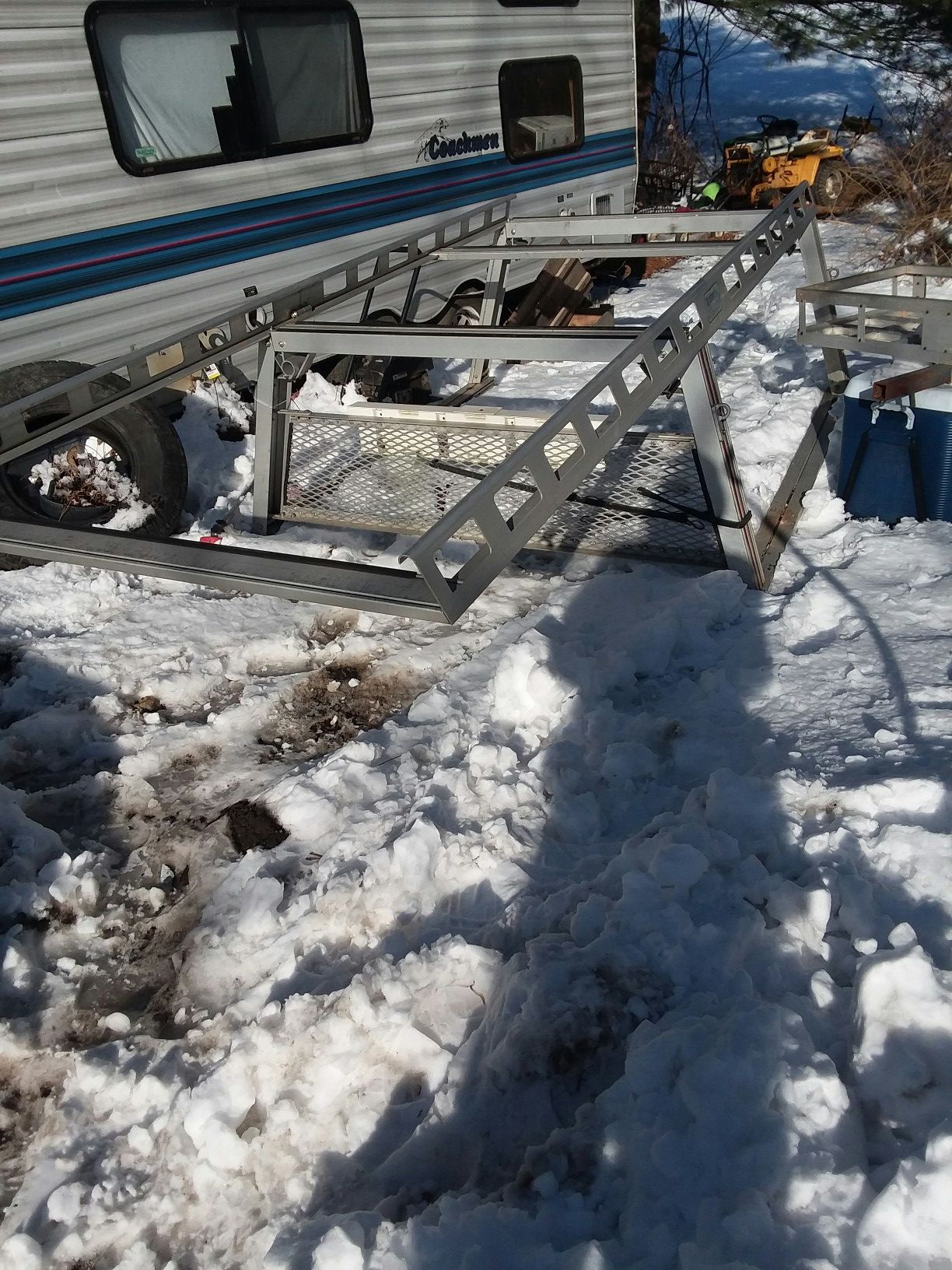 System 1 ladder rack