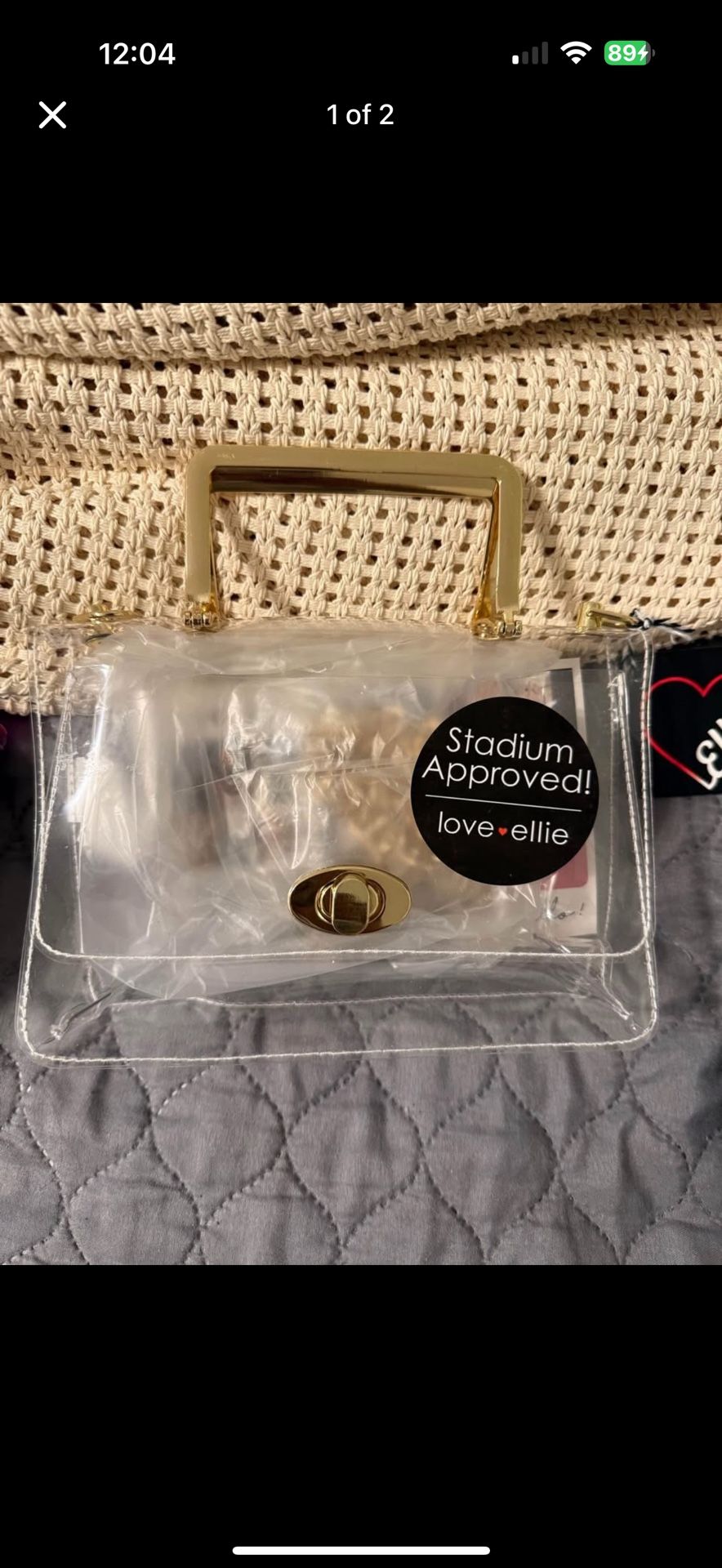 Stadium Clear Bag