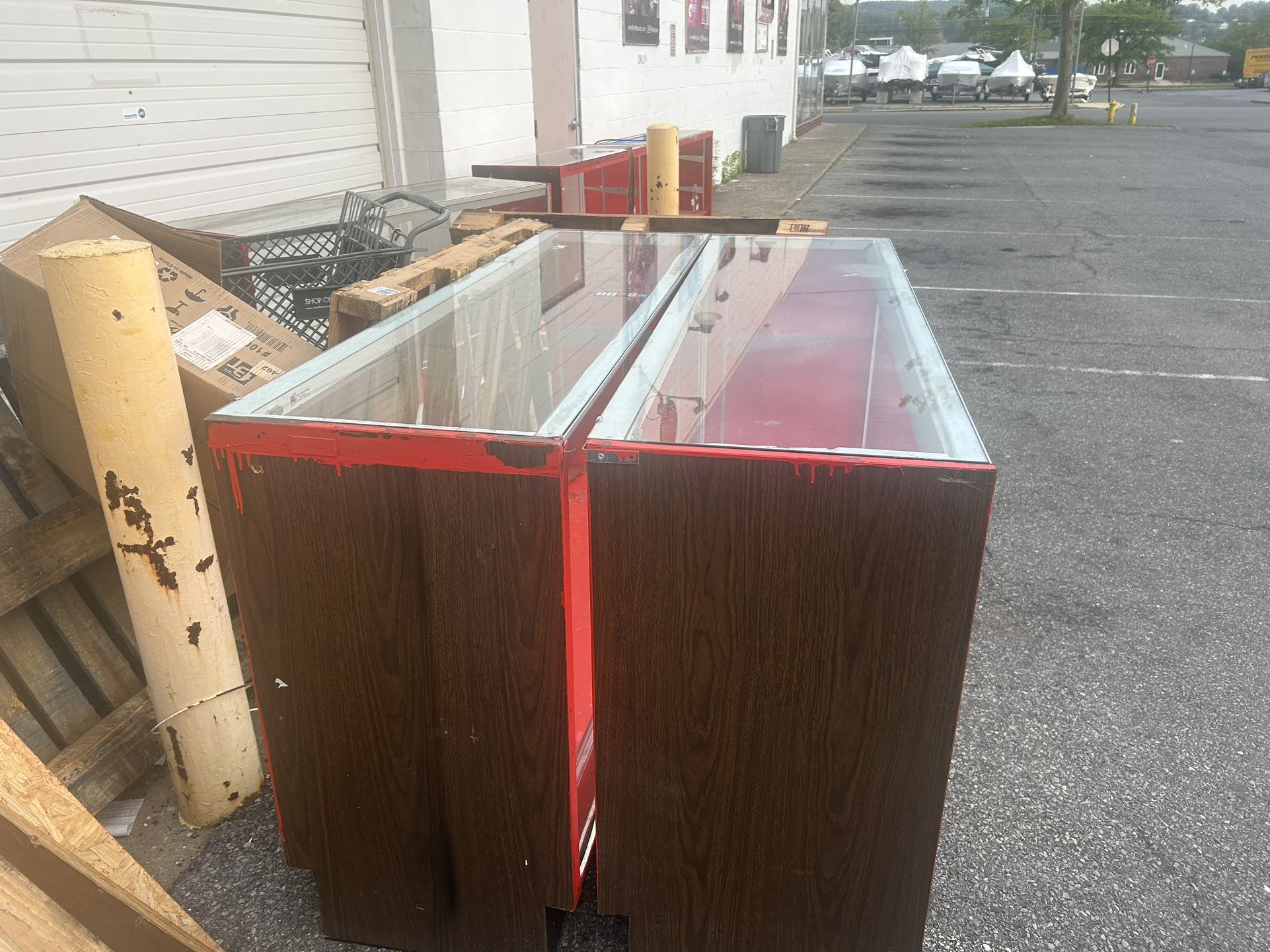 Showcases for sale