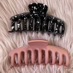 Plastic hair clips  