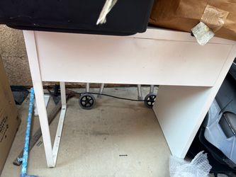 IKEA White Desk with Drawer