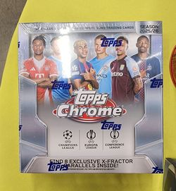 TOPPS UEFA SOCCER FOOTBALL 2025 2026 TRADING CARDS