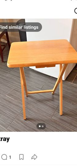 Tray Table TV folding $15 no counter offers