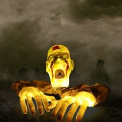 Halloween Decorations Outdoor Lighted Zombie Groundbreaker