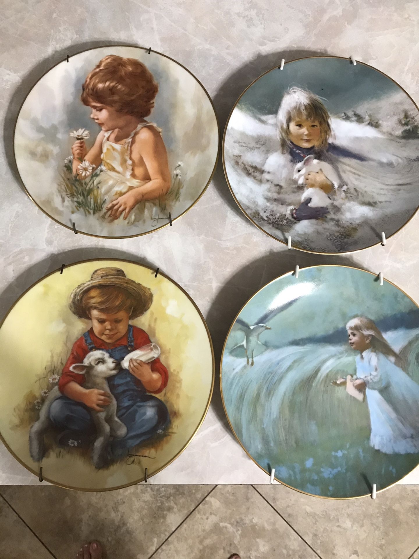 Viletta & Gorham decorative plates