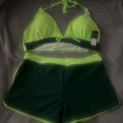 XL Boyshort 2 Piece Bikini