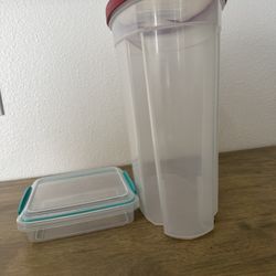 Cereal & Sandwich Plastic Containers