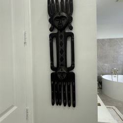 Large Indonesian Wood Sculpture 