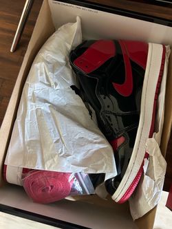 Air Jordan 1 High Patent Leather Bred