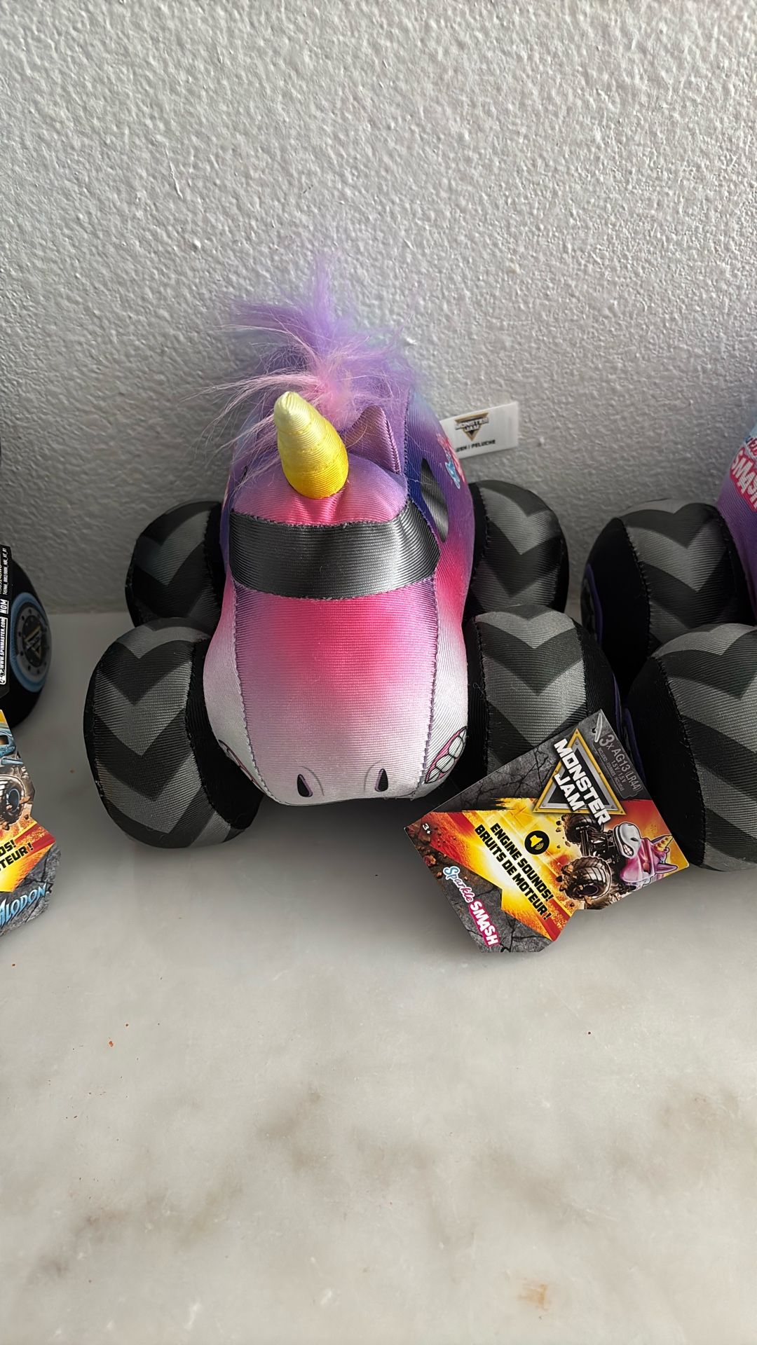 monster jam plushie