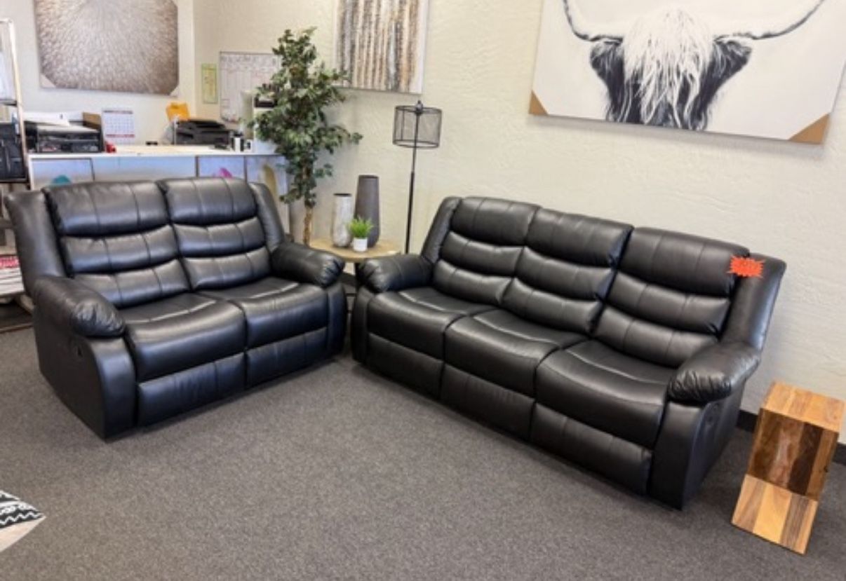 Reclining Sofa And Loveseat 