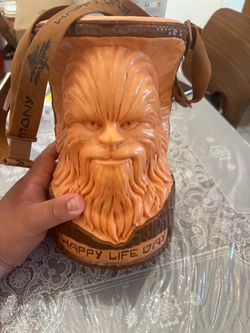 *BRAND NEW* limited-release Wookiee Life Day Chewbacca Popcorn Bucket