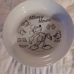Disney Sketchbook Dinner Bowl
