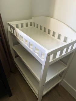 White Changing Table