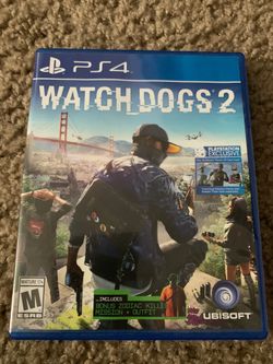 Watch dogs 2 for ps4
