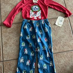 Star Wars Pajama For Toddler Boys Size 2T