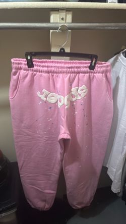 sp5der pink pants