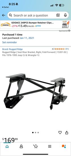 Rugged Ridge Jeep Brackets