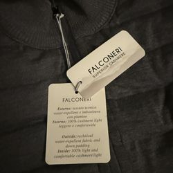 Falconeri Cashmere Reversible Puffer Vest Coat 
