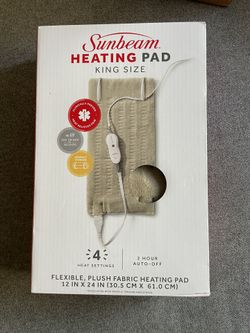 Sunbeam King Sized Heating Pad