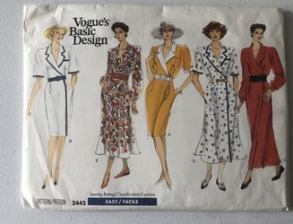 Vogue Pattern Set 2443