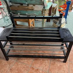 Shoe Rack With Wall Mount 