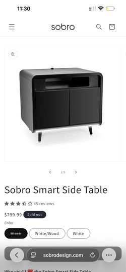 Sobro smart side table