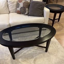 Living Room Set Coffee Table And 2 End Tables