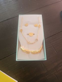 Jewelry, Set Ring, Earrings, Bracelet, Necklake