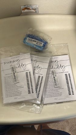 Baby shower supplies