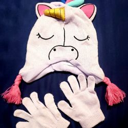 Toddler Beanie And Gloves