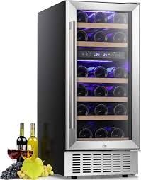 AOBOSI 15” Built-In Wine Refrigerator / Wine Cooler