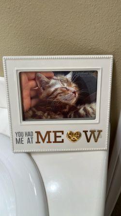 Cat 🐈 frame new with tags adorable to put your picture