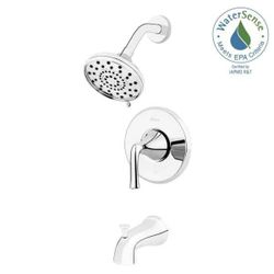 Pfister Ladera Single Handled 3-Spray Tub and Shower Faucet in Polished Chrome (Valve Included)