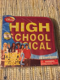 DISNEY’S HIGH SCHOOL MUSICAL 2 CD BOARD GAME