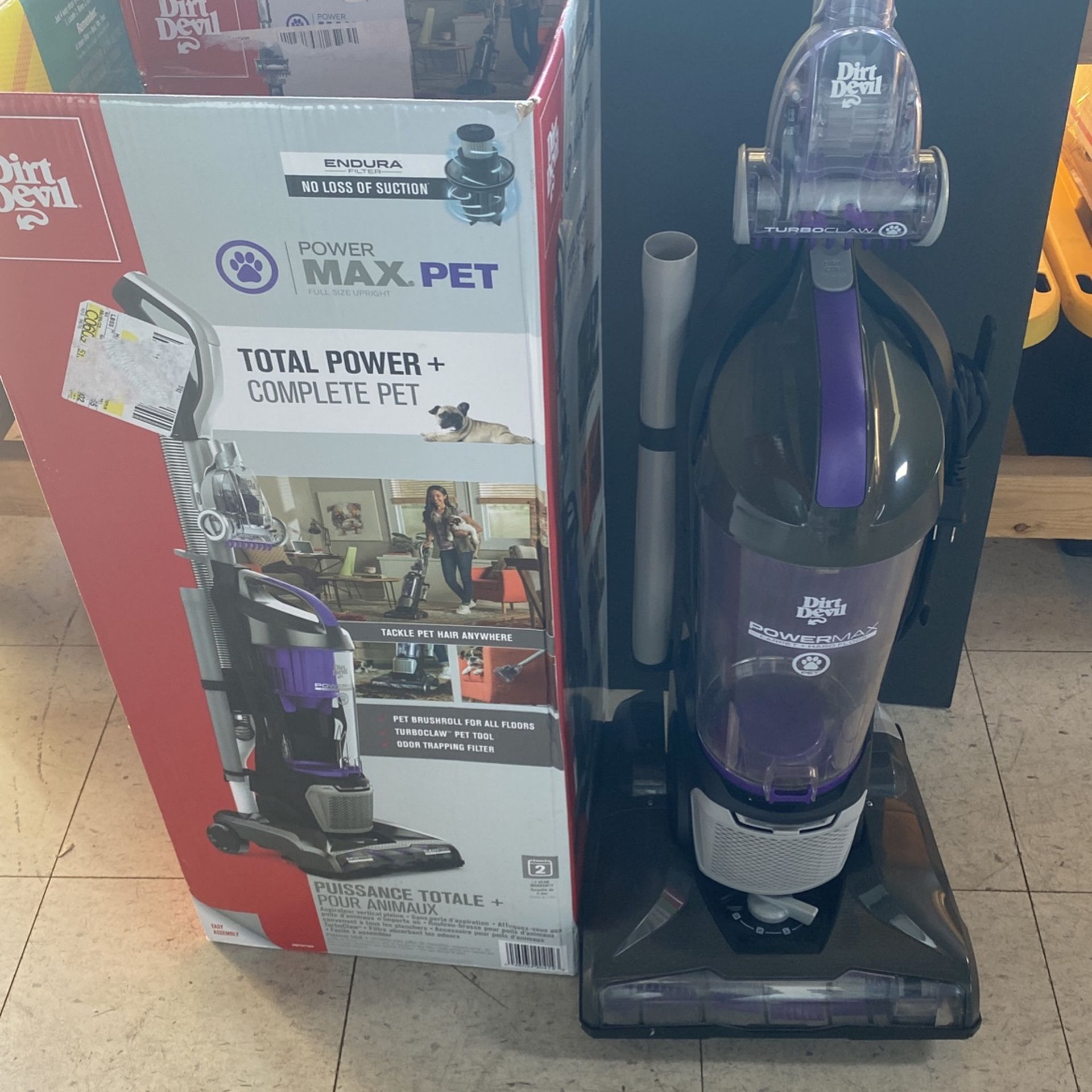 Dirt Devil Power Max Pet Upright Vacuum Cleaner, UD76710