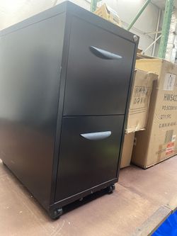 2 Draw Metal File Cabinets 
