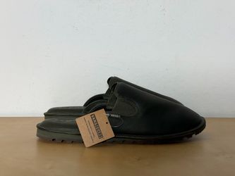 Vans Mountain Mule Vansguard Olive Green Leather Shoe Slippers Men's Size 11