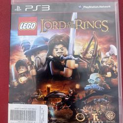 LEGO Lord of the Rings (PlayStation 3 PS3) Complete w/ Manual 
