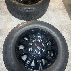 2026 GMC  2500 hd AT4 wheels 8 lug