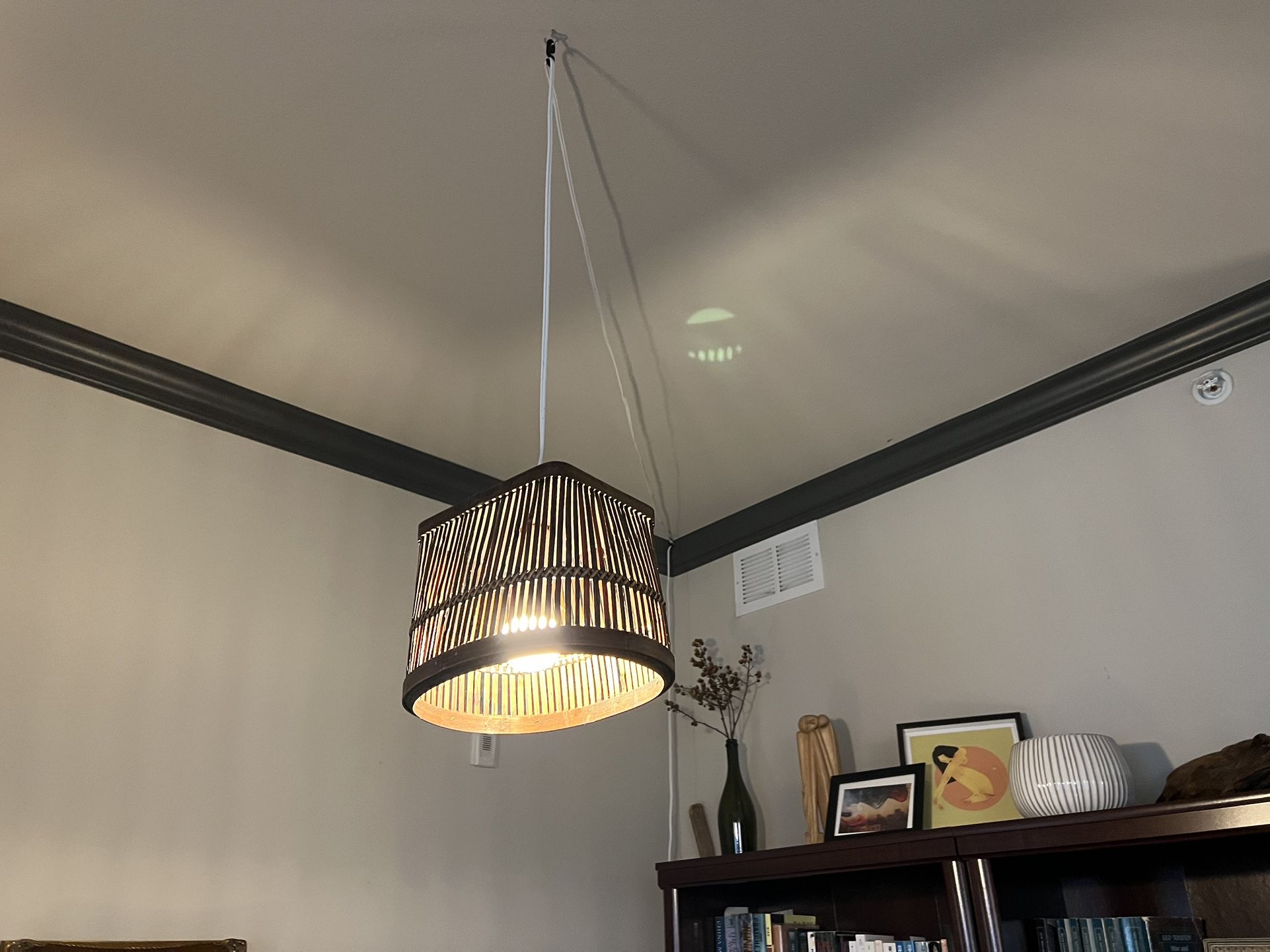 White Pendant Light