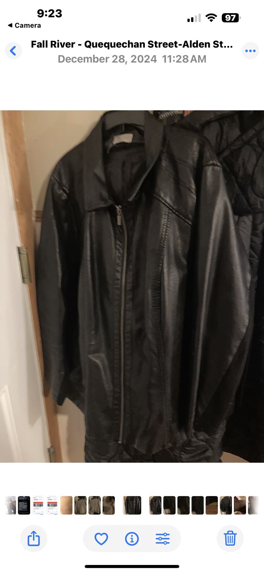 Avenue Plus Size Leather Jacket