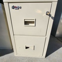 FireKing Fire-proof, 2-drawer File Cabinet
