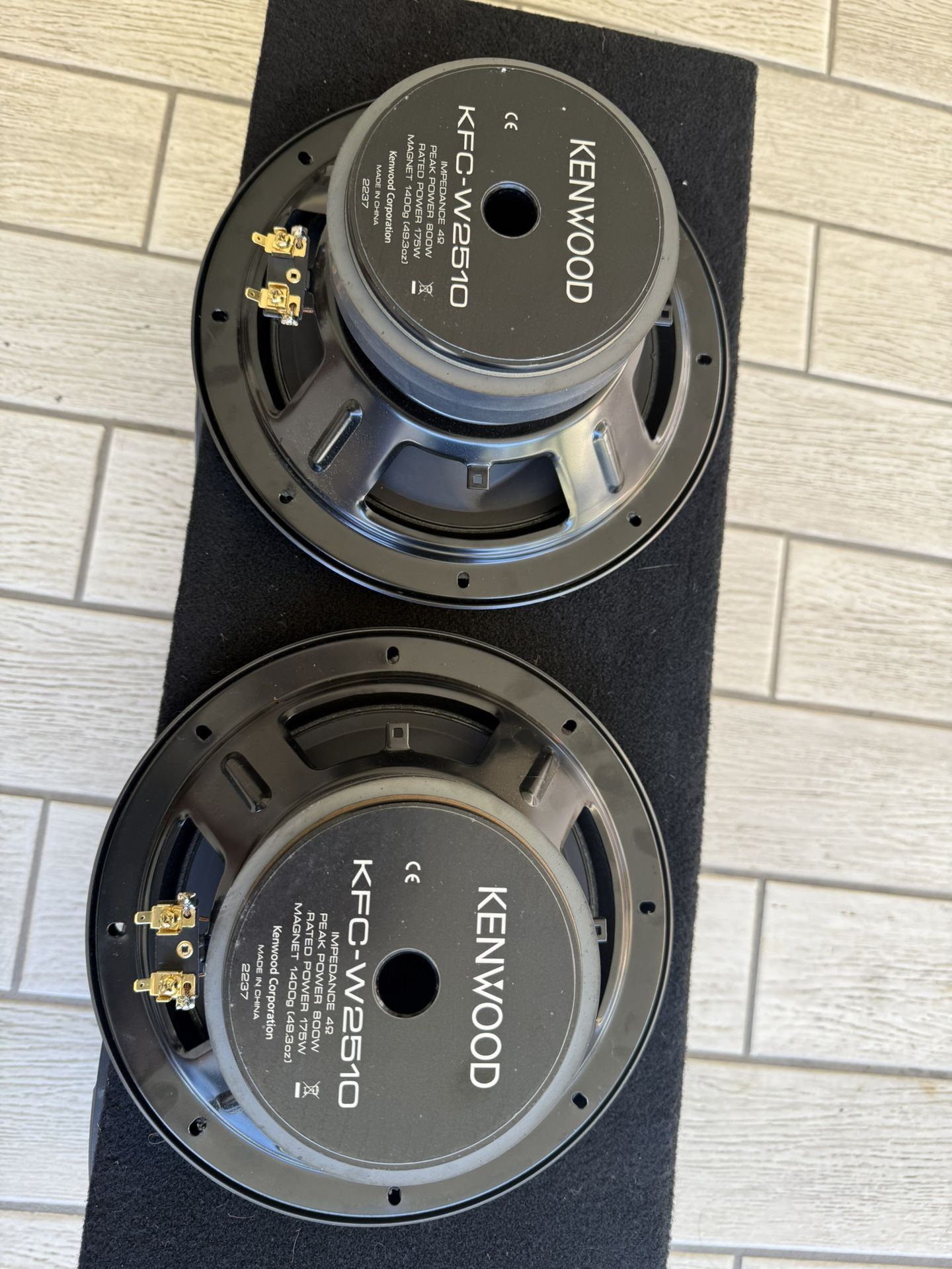 Subwoofer 10 Pulgadas Kenwood