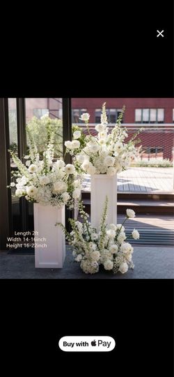 Faux Floral Arrangements (4) 2 ft