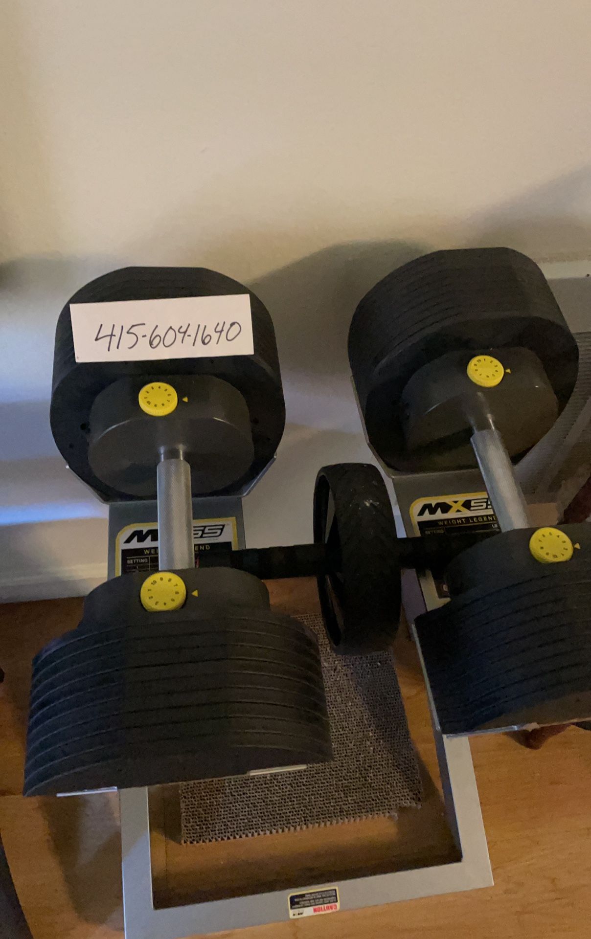 Adjustable Dumbbell Set With Stand And Bench