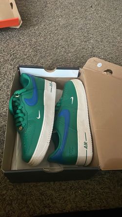 Green,blue,white,Nike ,size 8