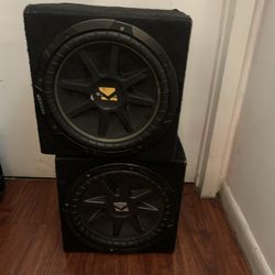 2 Speacker car kicker 12”