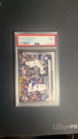 2025 Topps Now Ohtani/Judge Offseason #OS-9 PSA 9