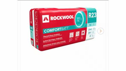 R-23 Comfortbatt 5-1/2 in. x 15 in. x 47 in. Fire Resistant Stone Wool Insulation Batt (39.8 sqft) (1-Bag)